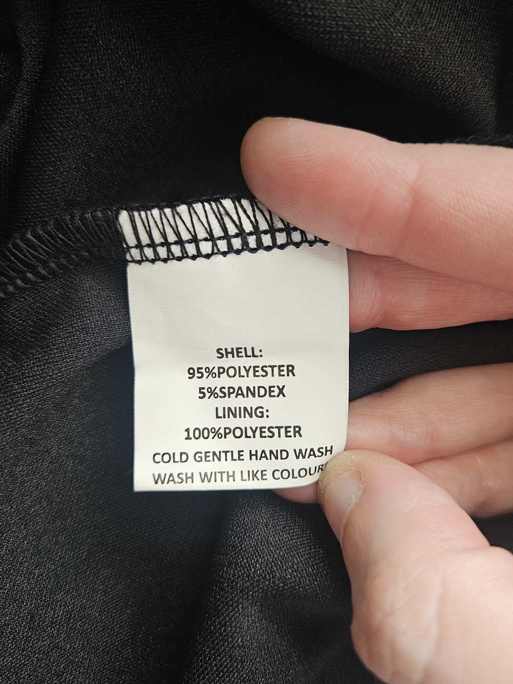 YH & Co Criselda One Shoulder Maxi Dress Black Formal Gown Size 8 NWT - Picture 15 of 15